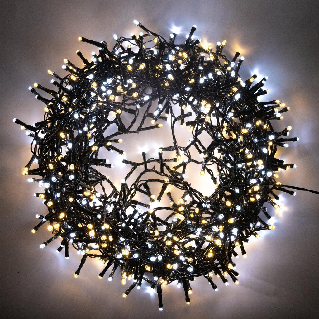 Christmas Lights 750 LED Compact String Mains Multifunction Xmas Tree Home Decor