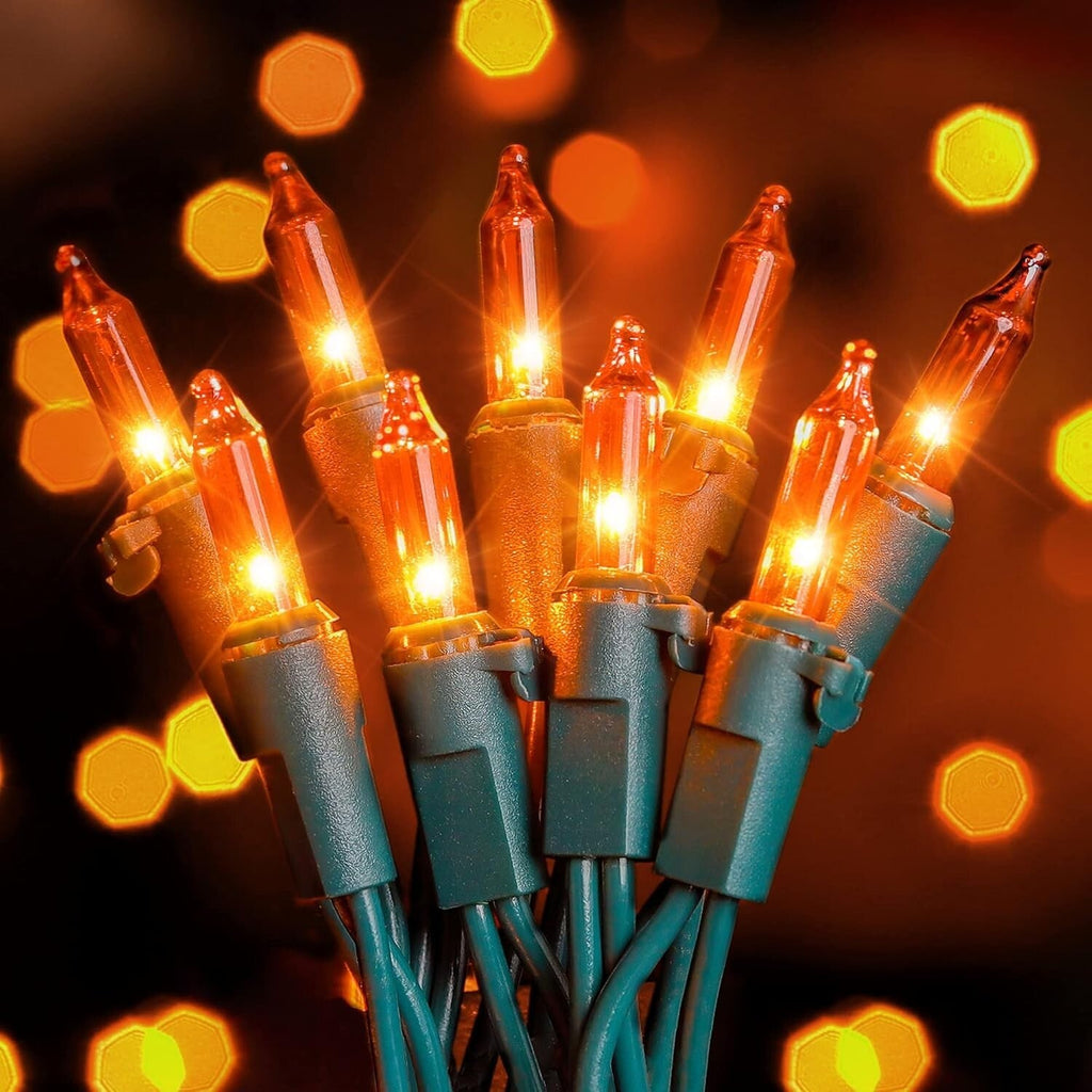 Fairy Lights Orange Colour 200 Bulbs Christmas Party Xmas Tree Decoration/Par