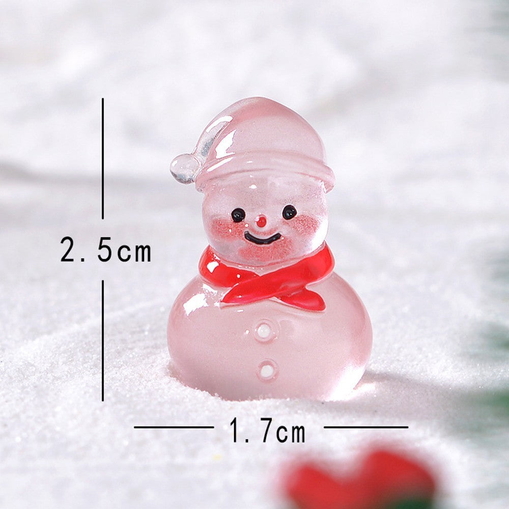 Luminous Snowman Christmas Ornament for Home Holiday Decorations