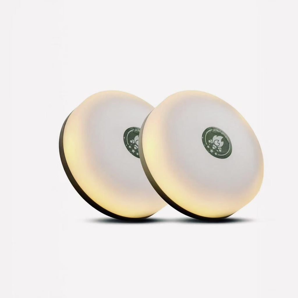 2 Pack 10M Camping Lantern with String Lights USB Rechargeable Xmas Gift Decor