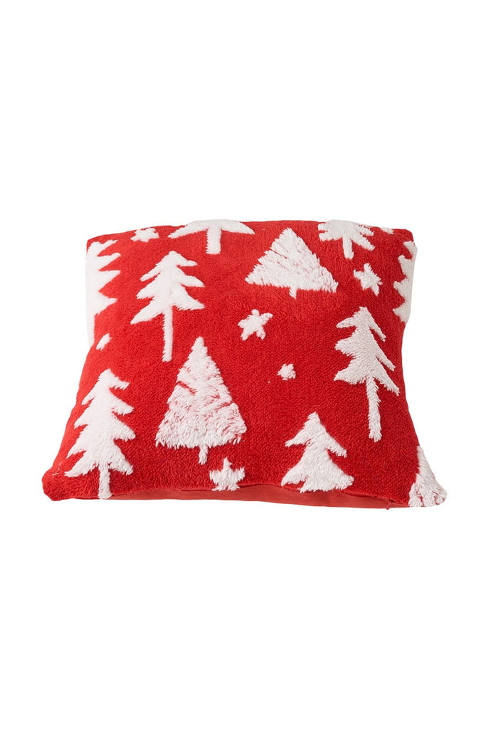 UK Christmas Santa Snowflake Cushion Plush Pillow Case Christmas Home Decor 2PCS