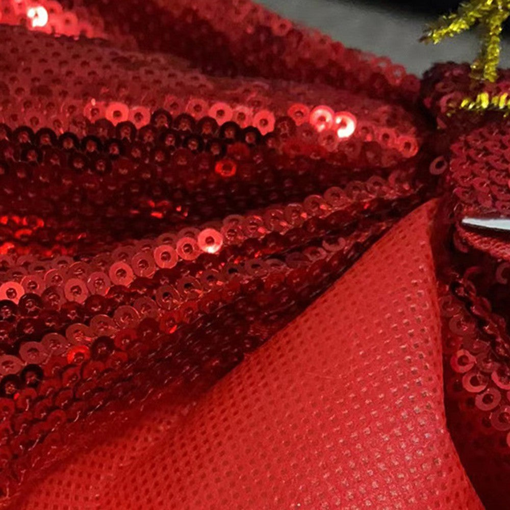 Large Glitter Christmas Bow Elegant Bowknot Ornaments Christmas Tree Decorations