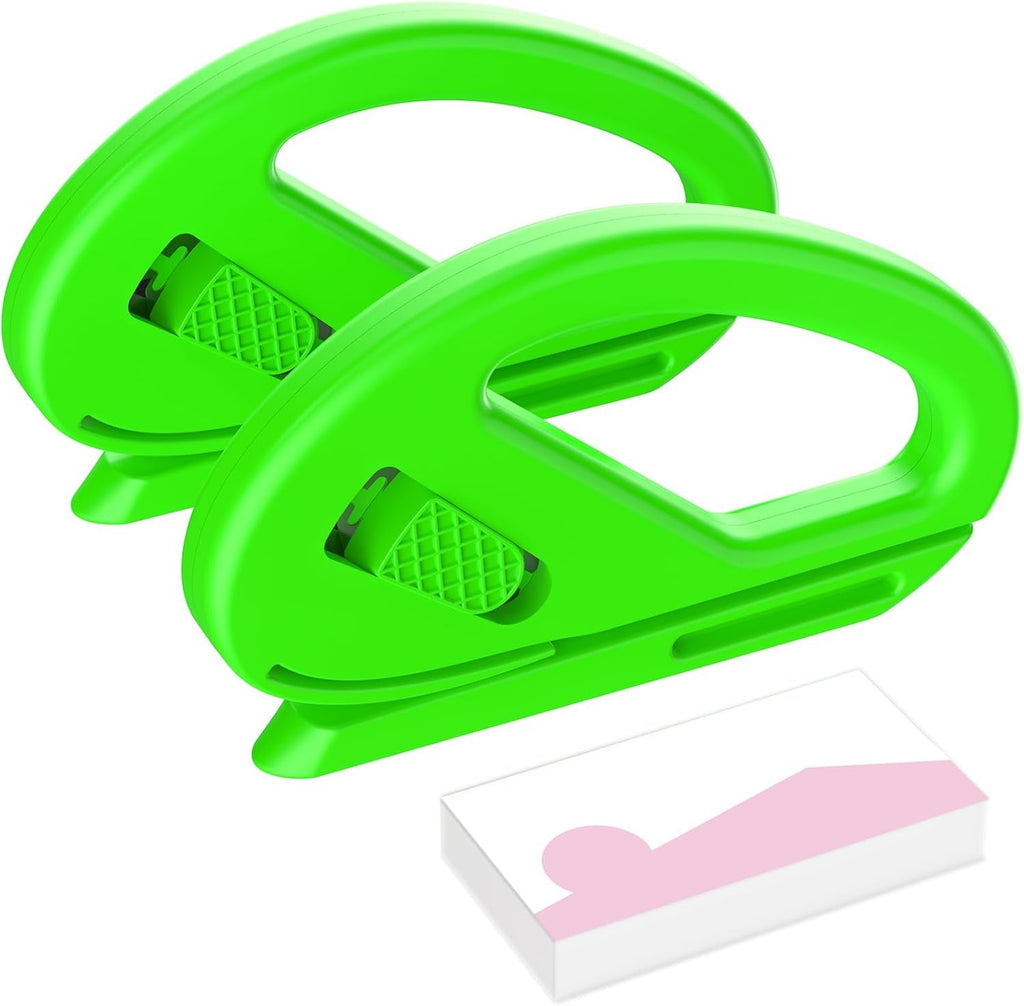 2 Pcs Gift Wrapping Paper Cutter with 10 Pcs Replaceable Replacement, Sliding Gift Wrap Paper Tool
