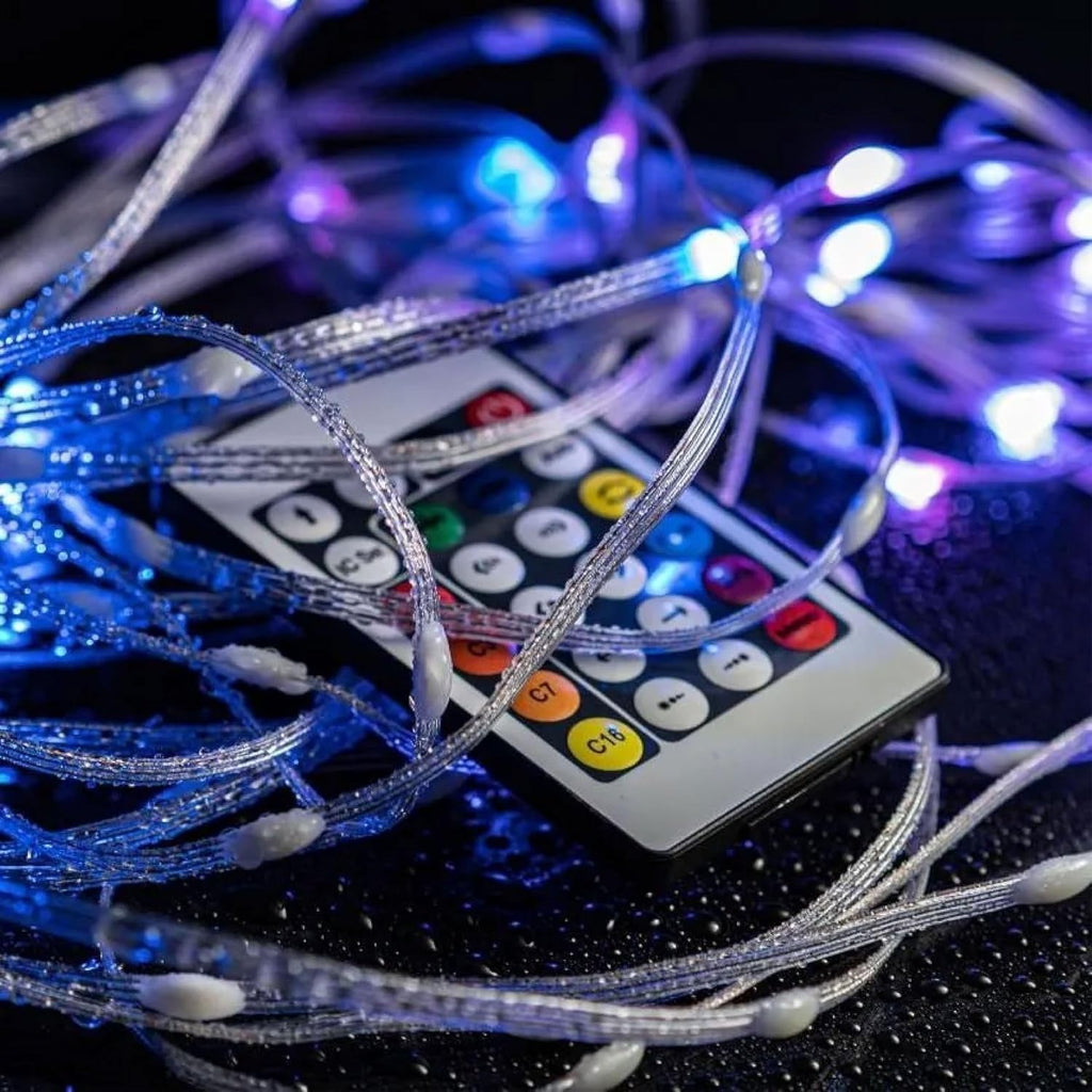 10M 20M RGBIC Chasing Effect LED String Fairy Lights Dream Color+Remote Control