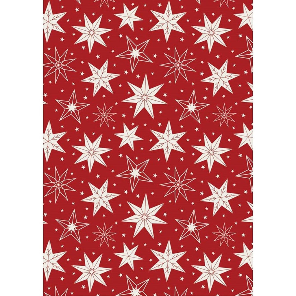 4 Rolls Scandi Christmas Wrapping Paper 4M Nordic Gift Wrap & 16 Matching Tags