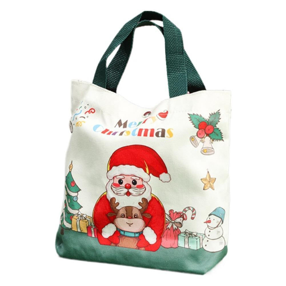 Christmas Gift Bags, Gift Bags, Xmas Eve Tote Bags, Candy & Apple Packaging Bags