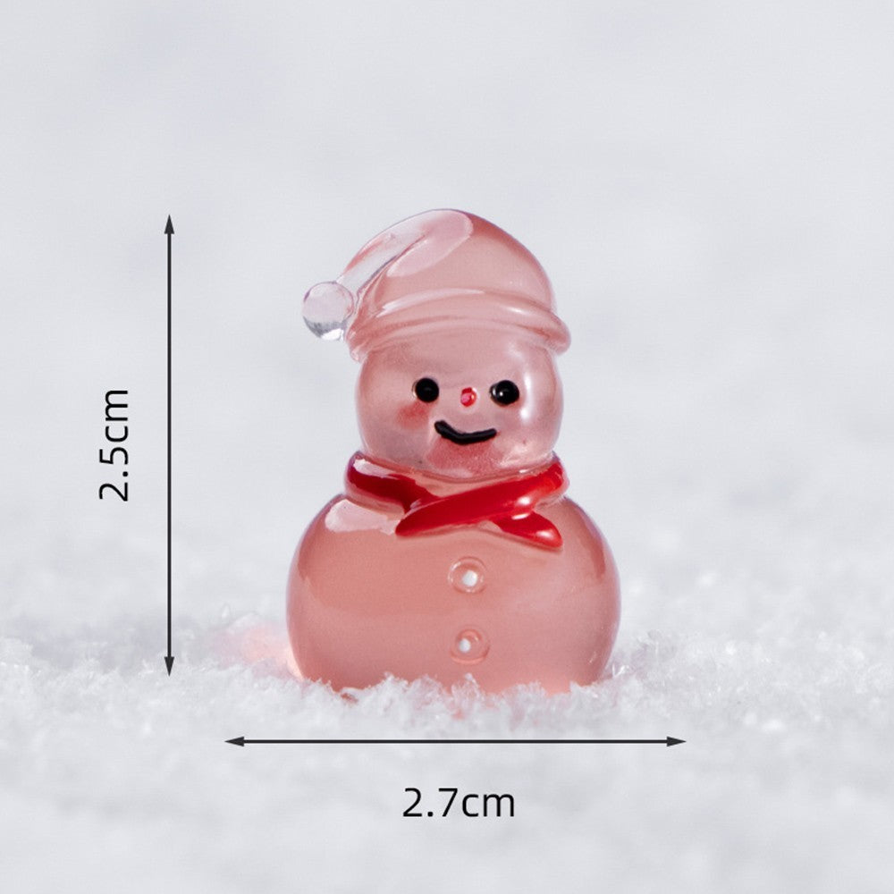 Luminous Snowman Christmas Ornament for Home Holiday Decorations
