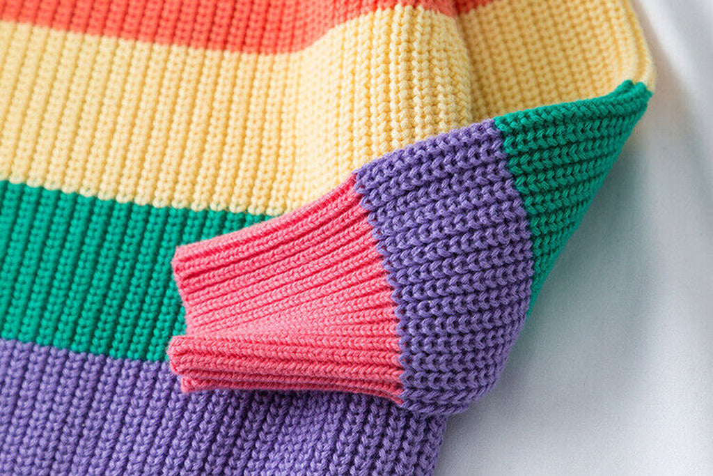 Boys Girls Winter Sweater Jumper Childrens Warm Christmas Knitted Age 2-8 Years