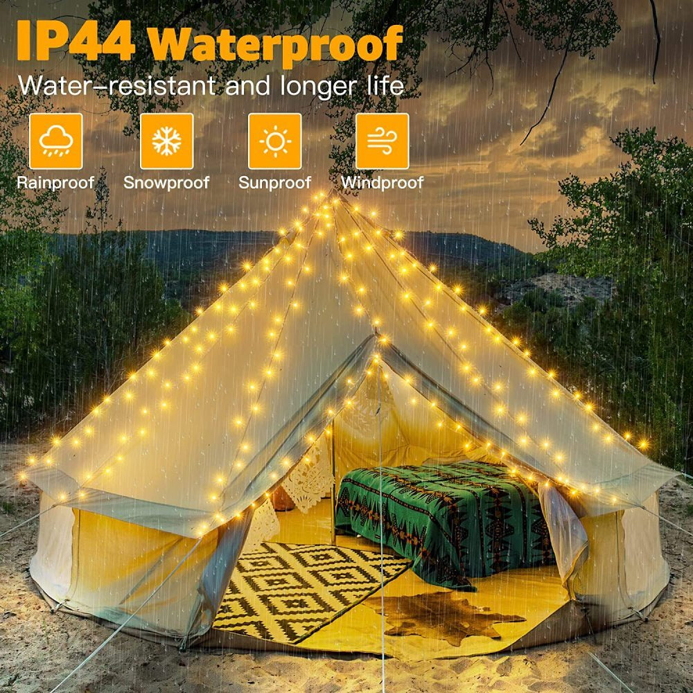 Fairy String Lights 10-100M Mains Plug in Christmas Tree Indoor & Outdoor UK