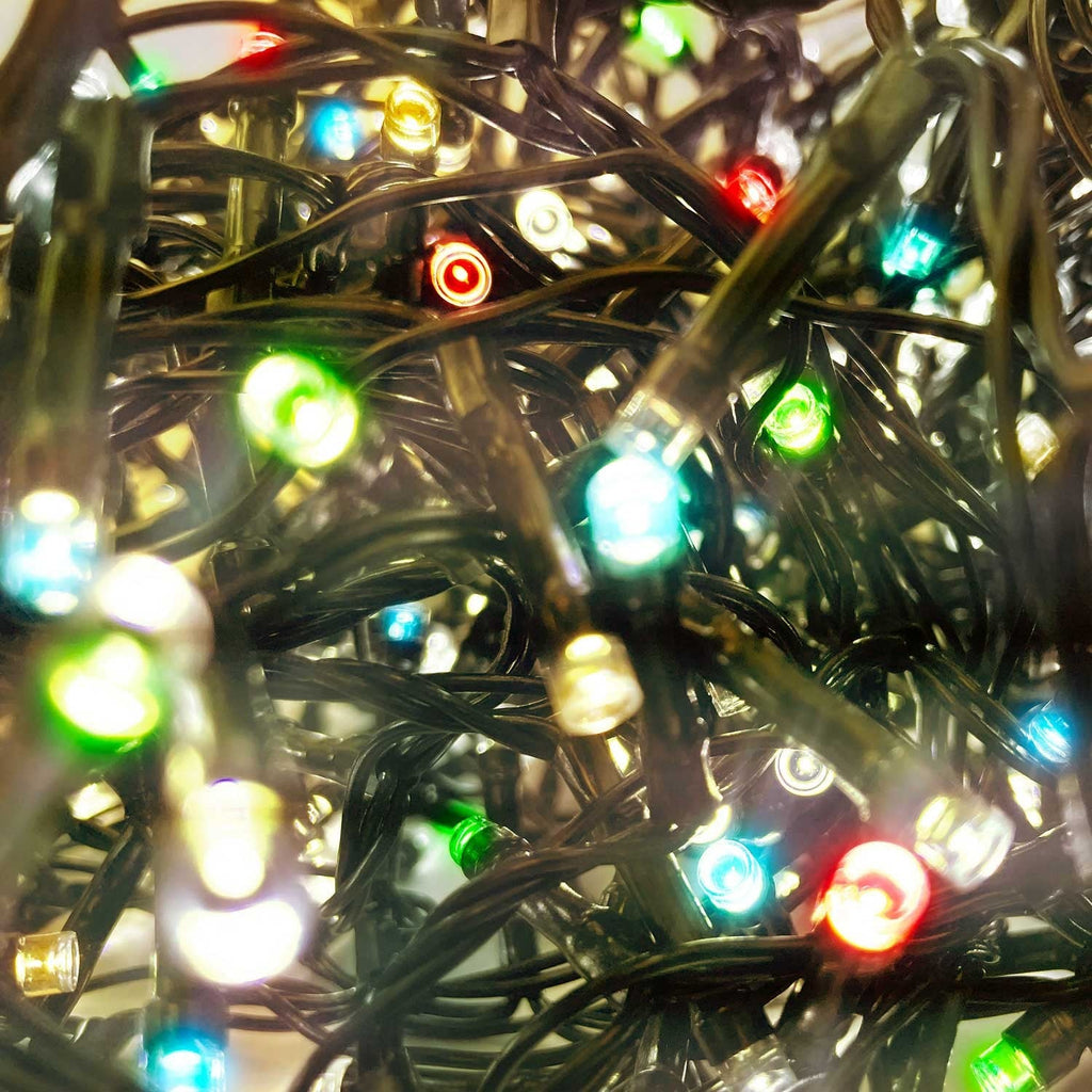 Christmas Lights 1000 LED 25M Xmas Tree Lights - Fairy Lights Multi-Coloured