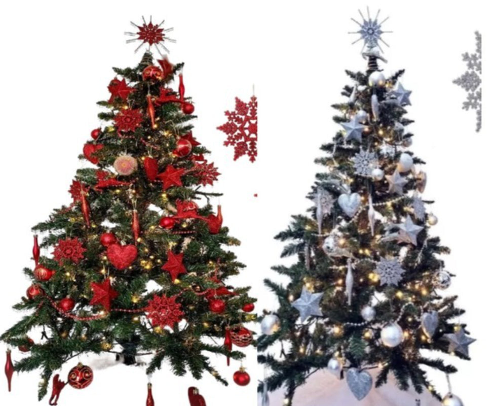 45Pcs Christmas Tree Full Decoration Set - Assorted Colours Available