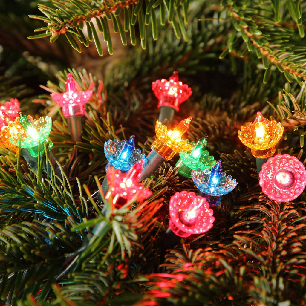 NOMA 40 Pickwick Shades LED Classic String Lights, Multi-Coloured - 5M
