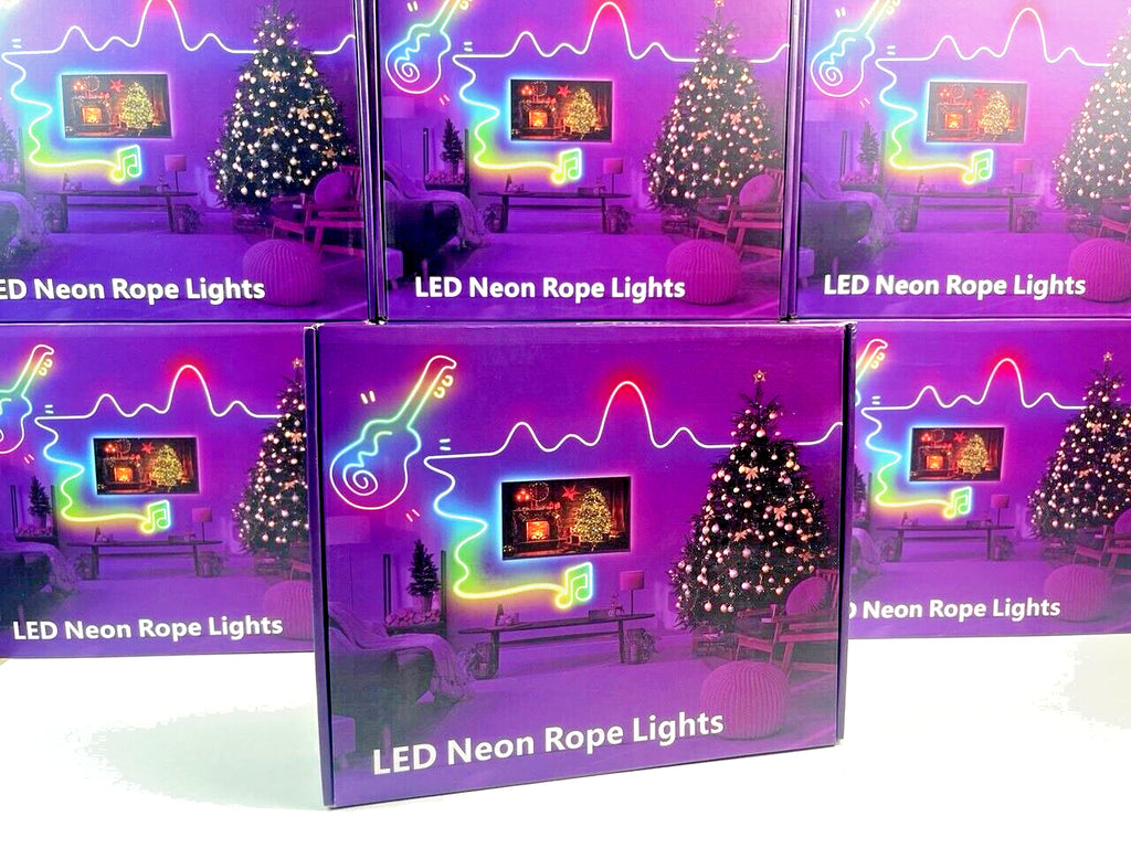 AILBTON Led Neon Rope Lights 10M Flexible Led Rope Lights,Control with App/Remot