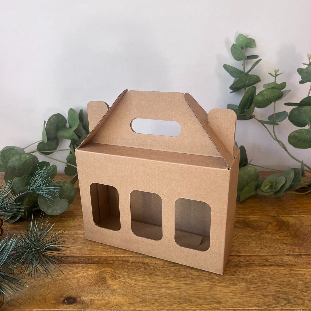 Jar or Can Packaging Boxes 500Ml Gift Box Christmas Eco Friendly KRAFT Carrier