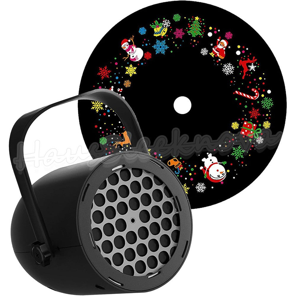 Christmas LED Laser Projector Light Snowflake Elk Party Lamp Outdoor Landscape