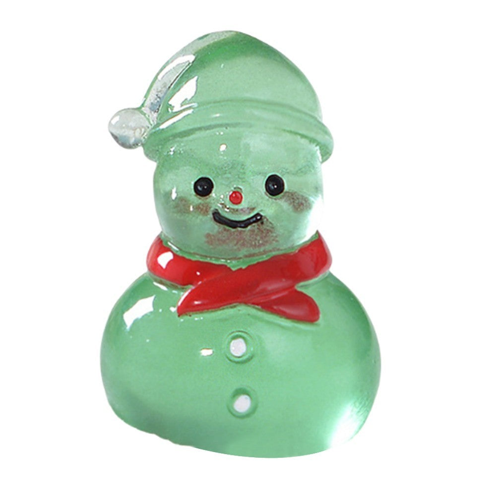 Luminous Snowman Christmas Ornament for Home Holiday Decorations