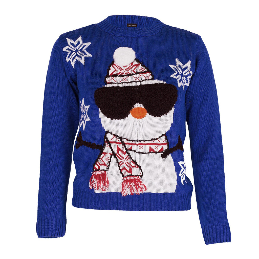 Boys Christmas Jumper 3D Kids Unisex Xmas Santa Snowman Penguin Pullover Sweater