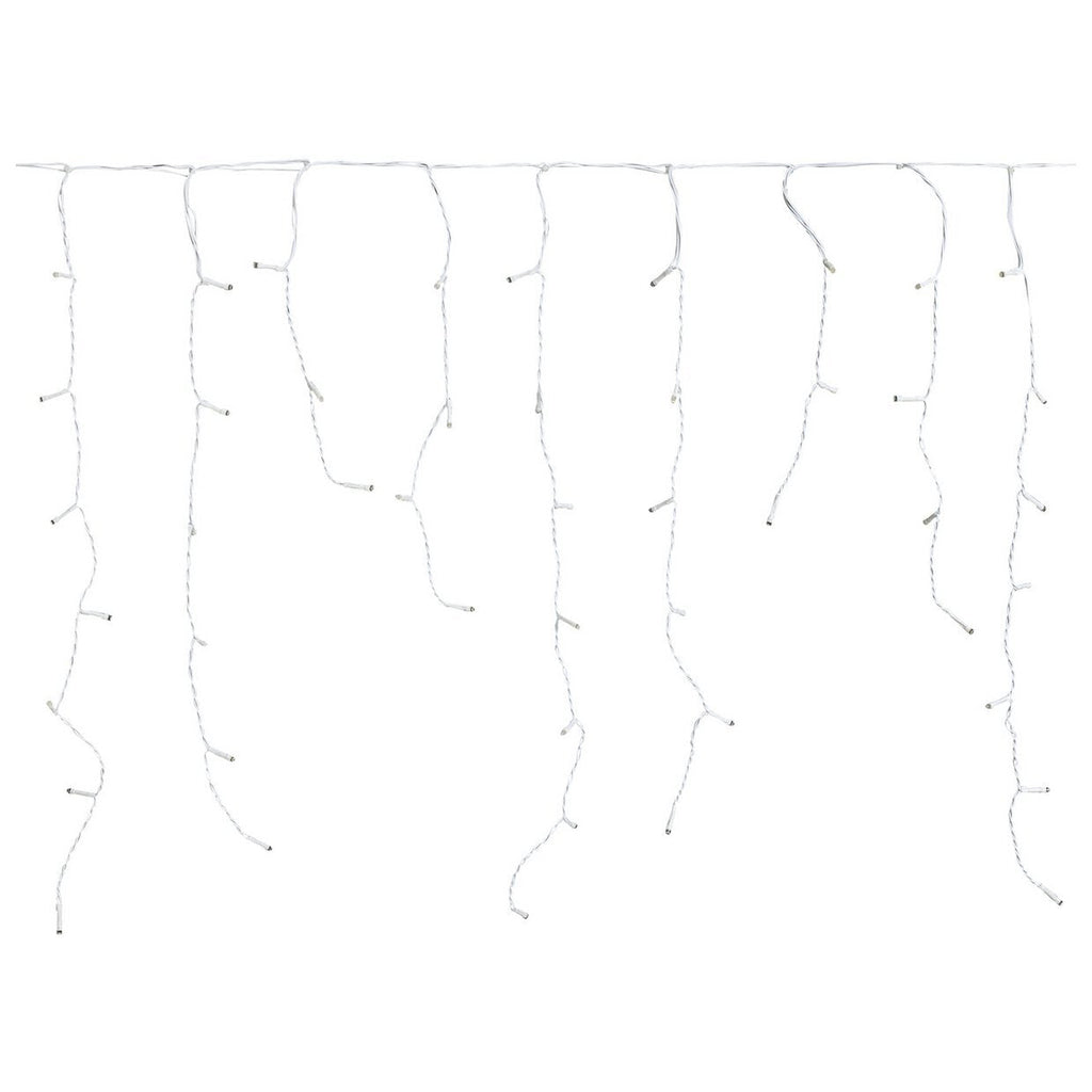 Habitat 160 Warm White LED Christmas Icicle Lights