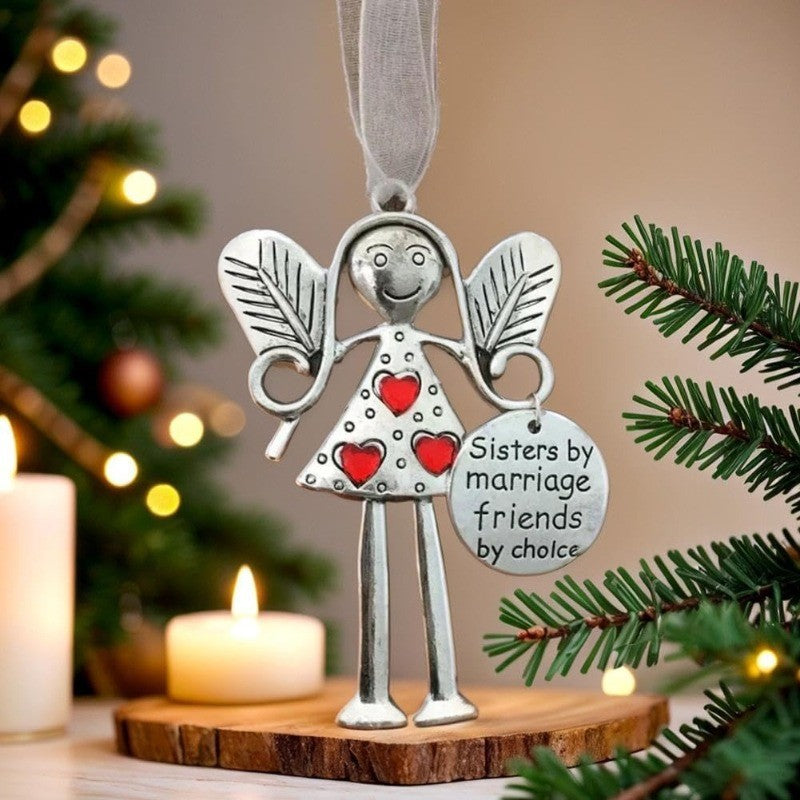 Christmas Angel Ornament, Angel Friendship Ornament Gift, Friendship Decoration