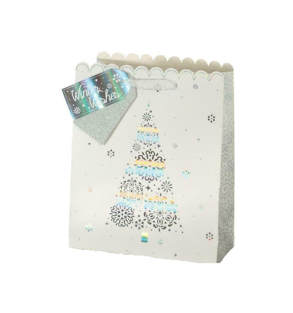 Christmas Giftbag Medium Stylish Xmas Present Bag Packaging Wrapping Inspiration