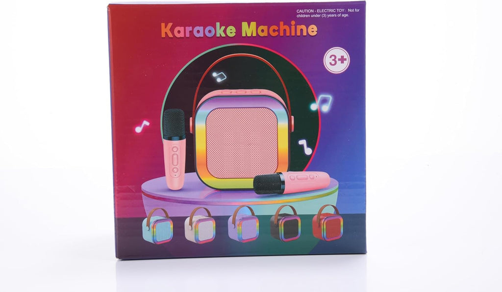 Karaoke Machine 2 Microphones, Birthday Gifts for Girls Toys Age 3-15 Year Old Girls Gifts Kids Microphone Toys for 3-12 Year Old Girls Birthday Early Teenage Girls Gifts