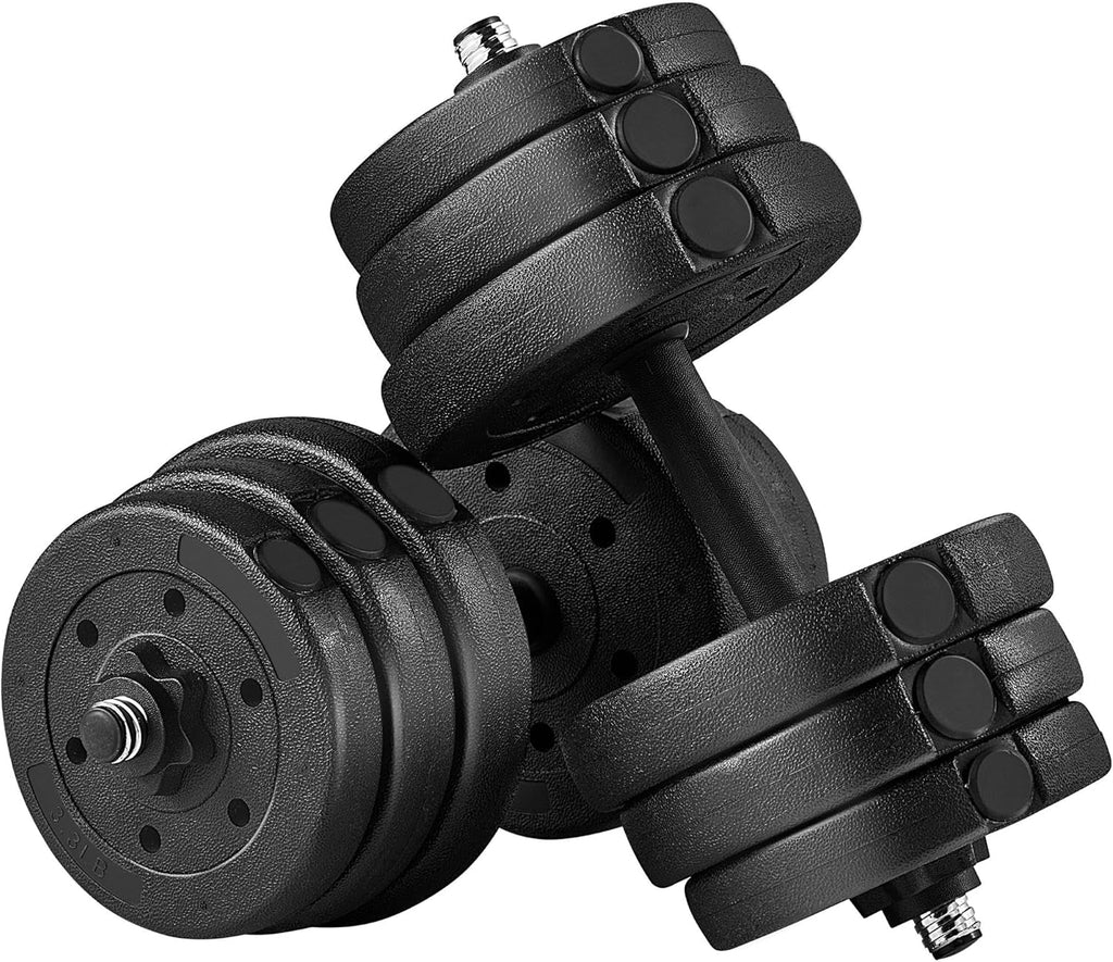30KG/25KG/20KG/15KG Adjustable Dumbbells Weight Lifting Training Set Dumbbells Set (Sold as a Pair) Home Gym Fitness for Men/Women