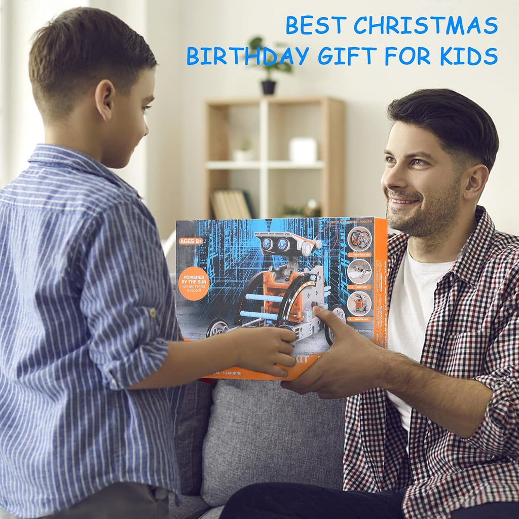 𝐒𝐓𝐄𝐌 12-In-1 𝐒𝐨𝐥𝐚𝐫 𝐑𝐨𝐛𝐨𝐭 𝐓𝐨𝐲𝐬, Science Kits for Kids Age 8-12,DIY Building Experiment Engineering Robotics Kit, Christmas Birthday Gifts for 9 10 11 13 14 Year Old Boys Teens