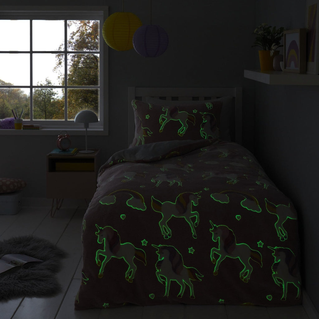 Christmas Duvet Cover Teddy Bedding Reversible Quilt Set Single Double Size UK