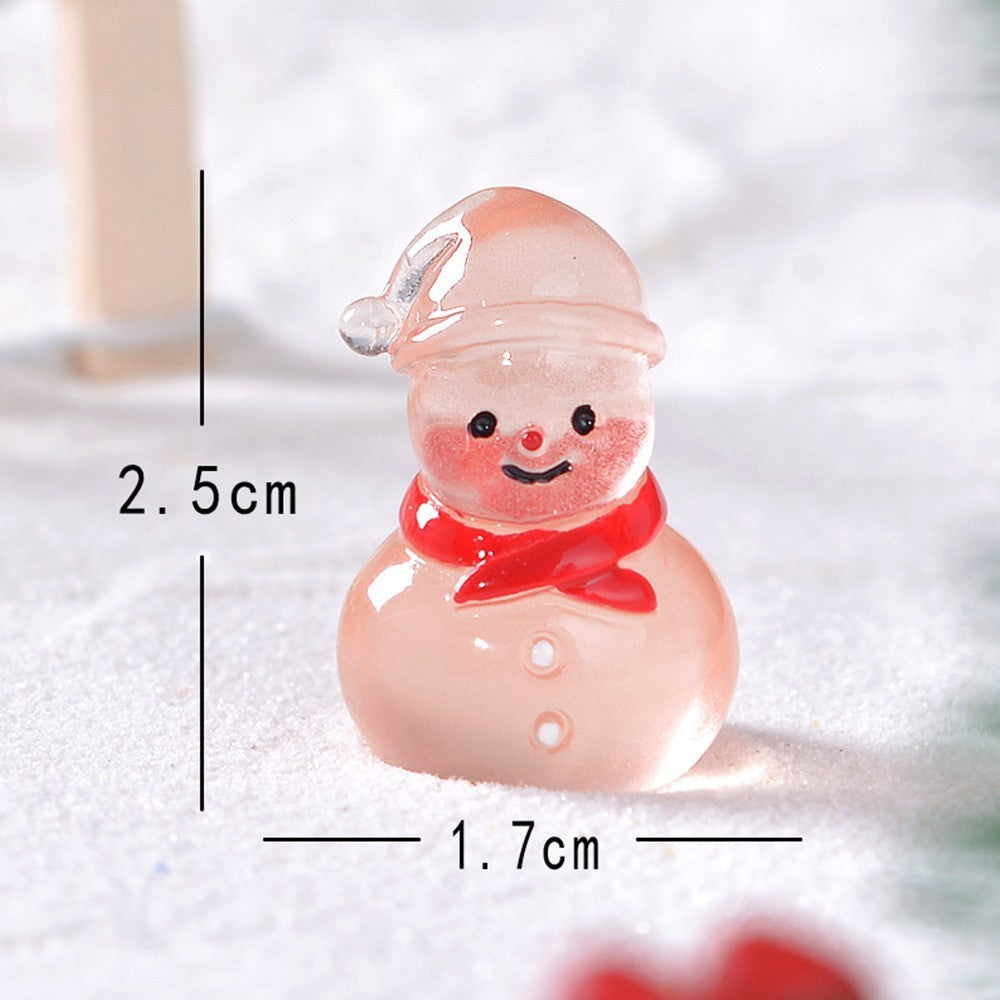 Luminous Snowman Christmas Ornament for Home Holiday Decorations