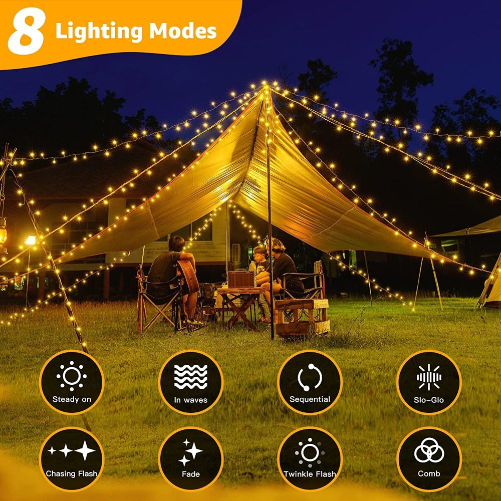 Fairy String Lights 10-100M Mains Plug in Christmas Tree Indoor & Outdoor UK