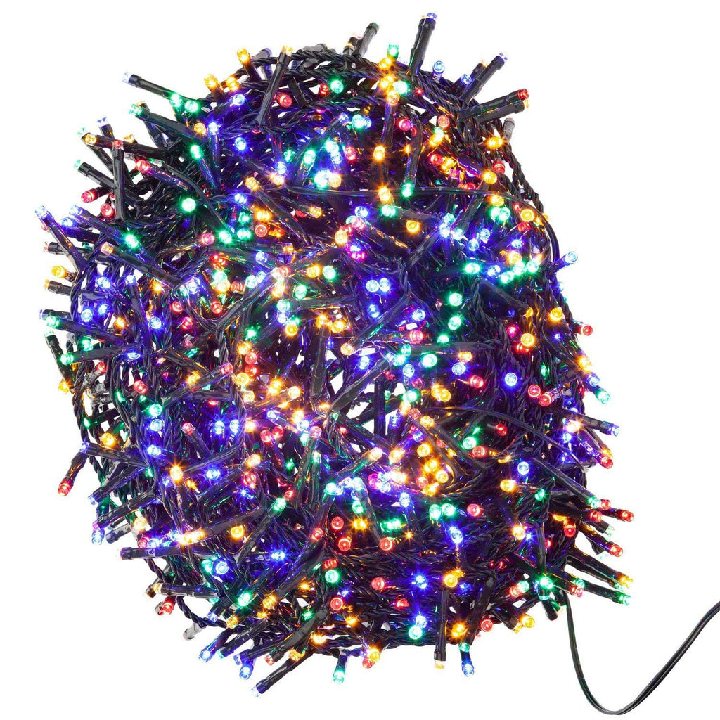 Christmas Lights 1000 LED 25M Xmas Tree Lights - Fairy Lights Multi-Coloured