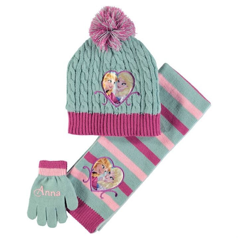 Infants Girls Winter Set – Hat, Scarf & Gloves – 50% off !!! SALE !!!