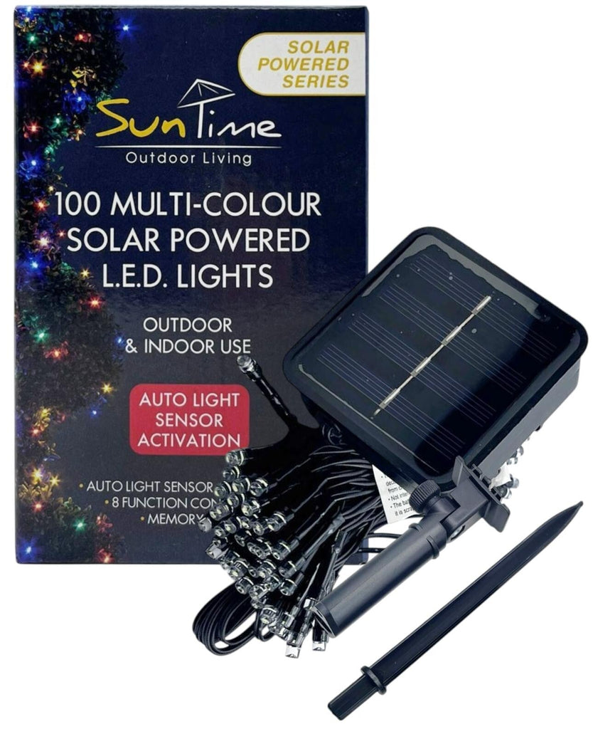 100 LED XMAS FAIRY LIGHTS SOLAR POWERED INDOOR OUTDOOR CHRISTMAS WEDDING PARTY