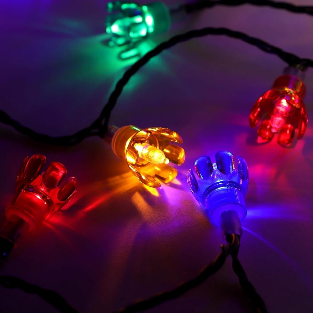 Christmas Concepts® 500 50M/164Ft Retro Multi Coloured LED Petal Lights